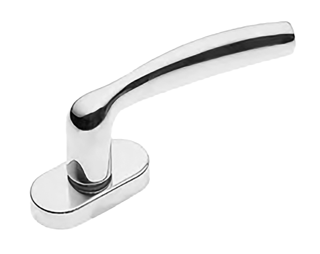 Ручка оконная UNDER W1 CRO, цвет - хром фото 1 Ручка оконная UNDER W1 CRO, цвет - хром фото купить Балашиха