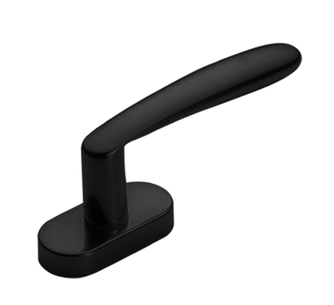 Ручка оконная IMOLA W1 NERO, цвет - черный фото 1 Ручка оконная IMOLA W1 NERO, цвет - черный фото купить Балашиха