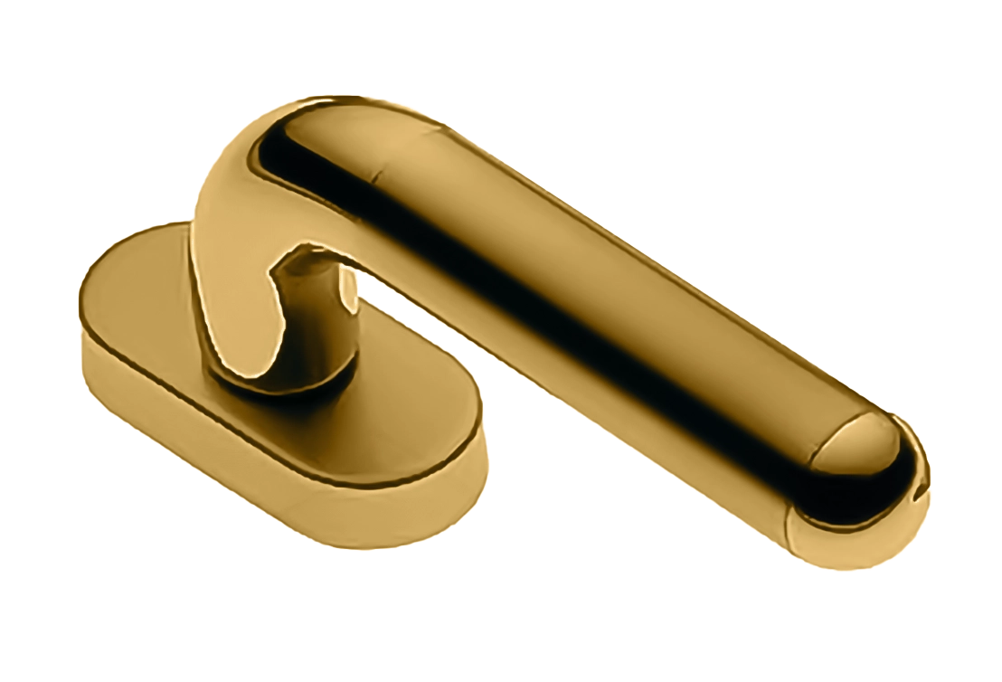 Ручка оконная GAVANA W1 OTL, цвет - золото фото 1 Ручка оконная GAVANA W1 OTL, цвет - золото фото купить Балашиха