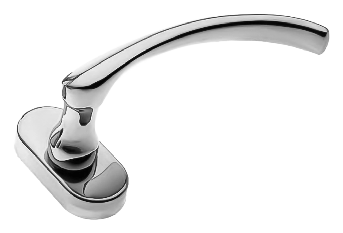 Ручка оконная ARCH W1 CRO, цвет - хром фото 1 Ручка оконная ARCH W1 CRO, цвет - хром фото купить Балашиха