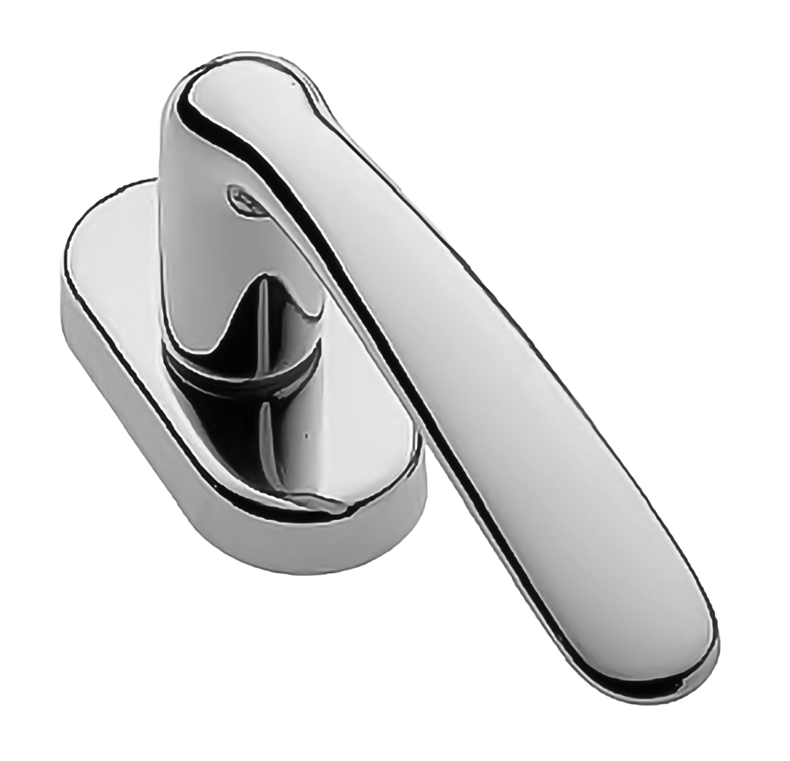 Ручка оконная LINDA W1 CRO, цвет - хром фото 1 Ручка оконная LINDA W1 CRO, цвет - хром фото купить Балашиха