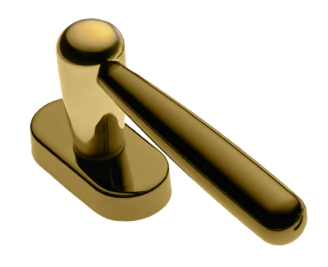 Ручка оконная PINOKKIO W1 OTL, цвет - золото фото 1 Ручка оконная PINOKKIO W1 OTL, цвет - золото фото купить Балашиха