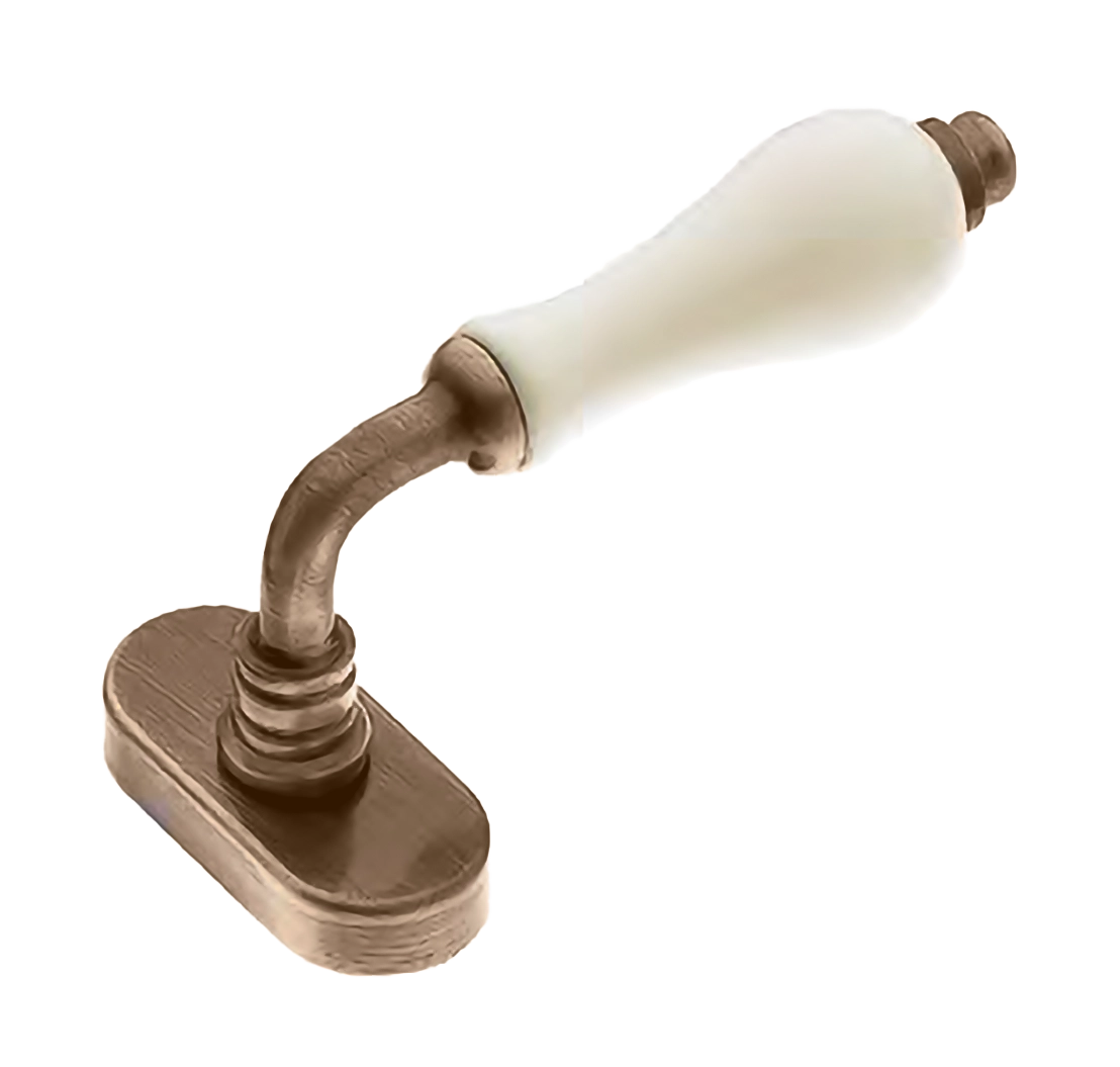 Ручка оконная CERAMICA W1 OBR/CHAMP, цвет - бронза/шампань фото 1 Ручка оконная CERAMICA W1 OBR/CHAMP, цвет - бронза/шампань фото купить Балашиха