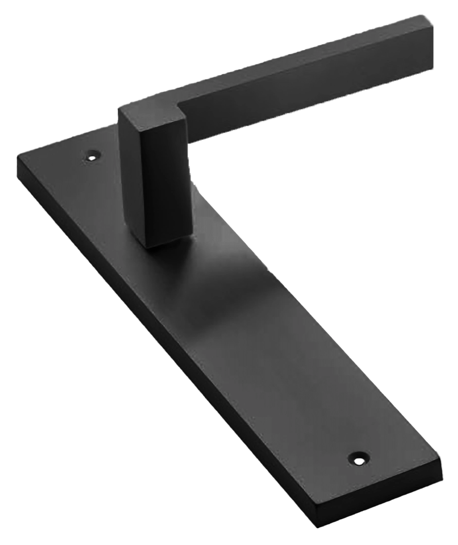 STONE PL NERO, ручка на планке, цвет - черный фото купить в Балашихе