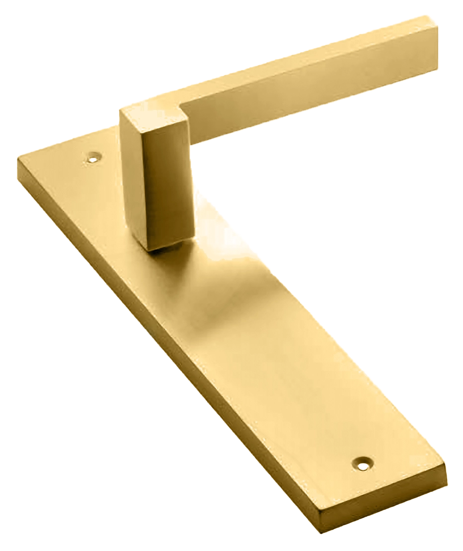 STONE PL OSA, ручка на планке, цвет - матовое золото фото купить в Балашихе