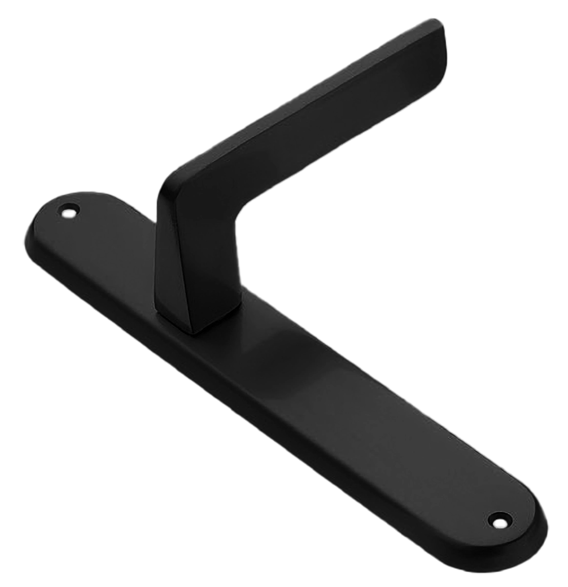 ROCK PL NERO, ручка на планке, цвет - черный фото купить в Балашихе