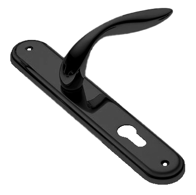 LEON PL NERO, ручка на планке, цвет - черный фото купить в Балашихе