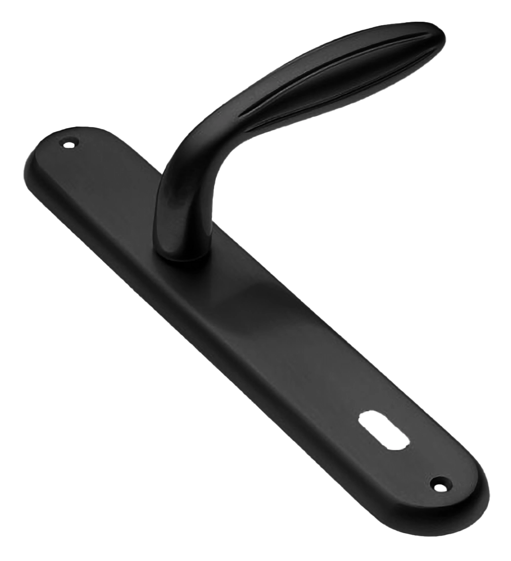 BUD PL NERO, ручка на планке, цвет - черный фото купить в Балашихе