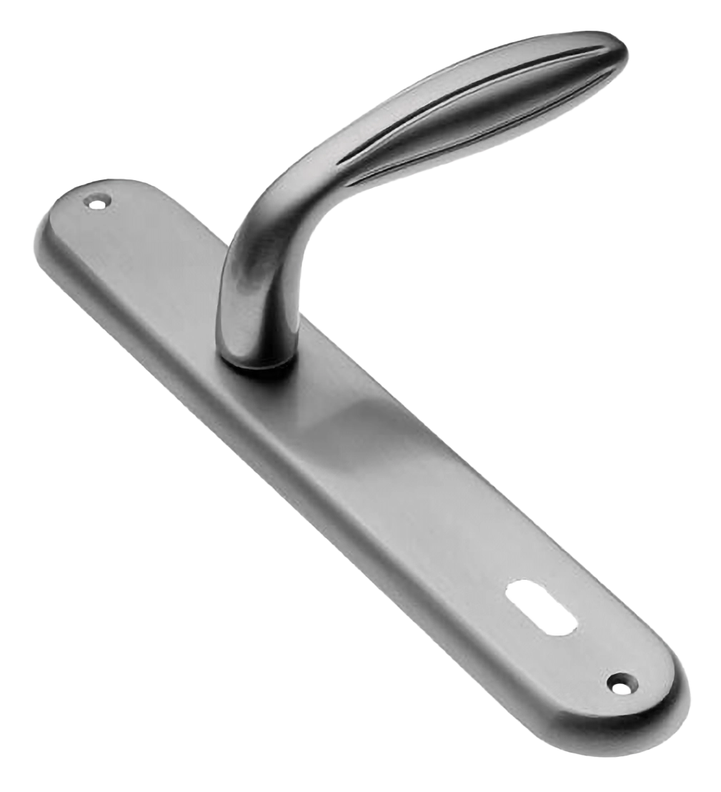 BUD PL CSA, ручка на планке, цвет - матовый хром фото купить в Балашихе