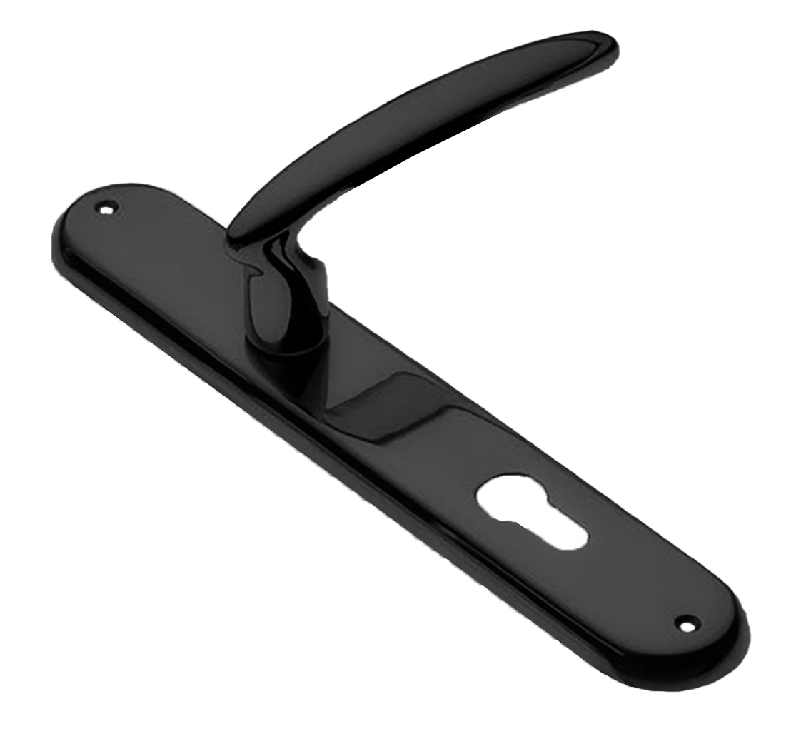 FLAMINGO PL NERO, ручка на планке, цвет - черный фото купить в Балашихе