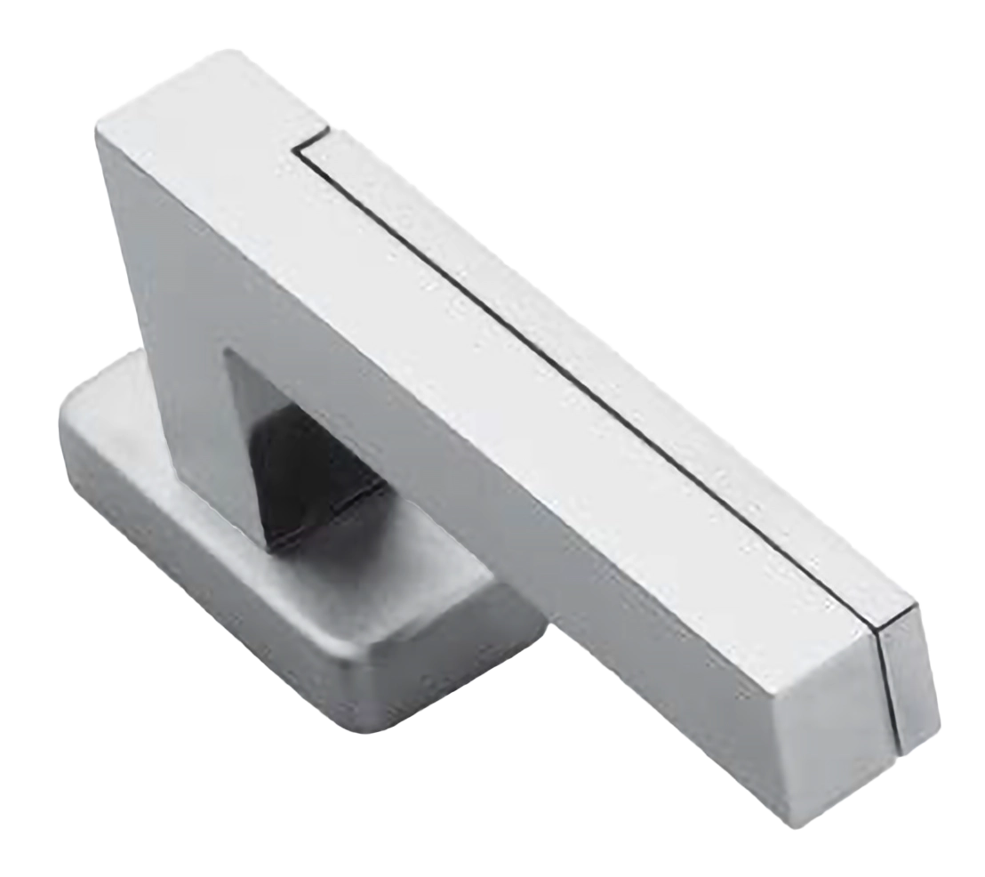 Ручка оконная ISLAND W1 CRO на прямоугольной розетке, цвет хром, латунь фото купить в Балашихе