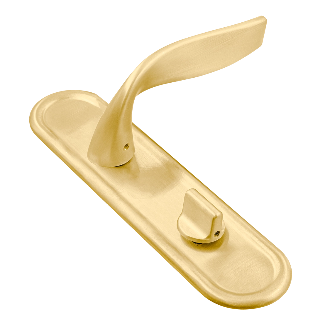 Ручка дверная SKYSCRAPER PLR AH на планке, цвет Осенний мёд/Autumn Honey фото купить Балашиха