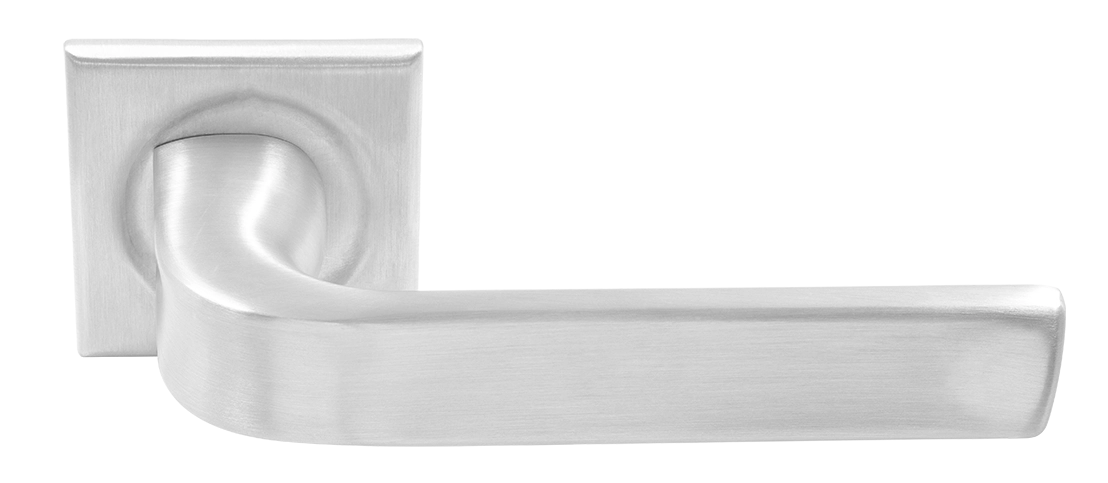 Ручка дверная THE BUS STATION S7 WF на квадратной розетке, цвет Зимняя стужа/Winter Frost фото купить Балашиха