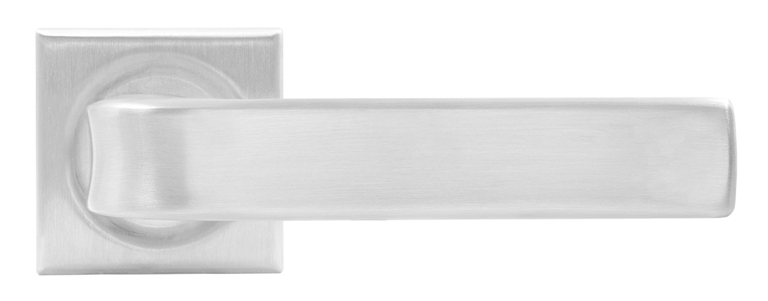 Ручка дверная THE BUS STATION S7 WF на квадратной розетке, цвет Зимняя стужа/Winter Frost фото купить в Балашихе