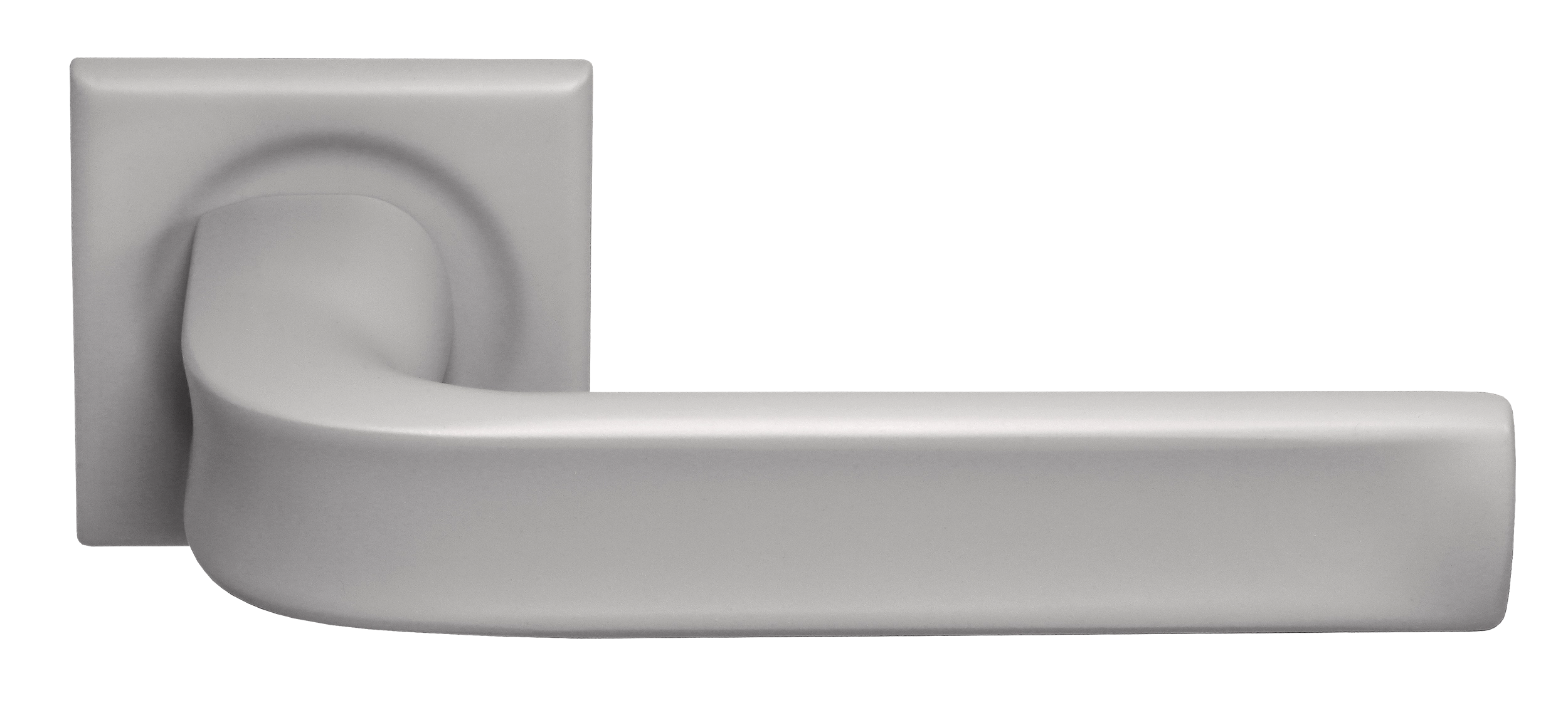 Ручка дверная THE BUS STATION S7 SMI на квадратной розетке, цвет Весенняя дымка/Spring Mist фото купить Балашиха