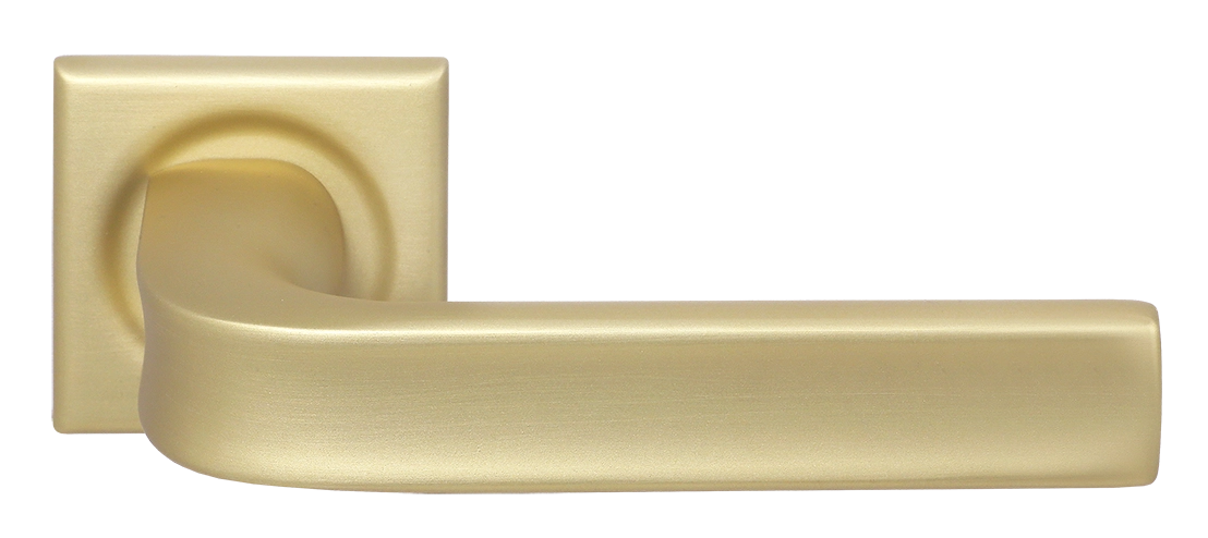 Ручка дверная THE BUS STATION S7 AH на квадратной розетке, цвет Осенний мёд/Autumn Honey фото купить Балашиха