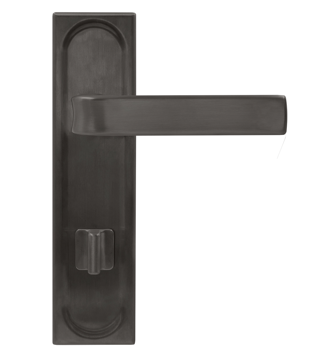 Ручка дверная THE BUS STATION PLS SST на планке, цвет Летняя гроза/Summer Storm фото купить в Балашихе