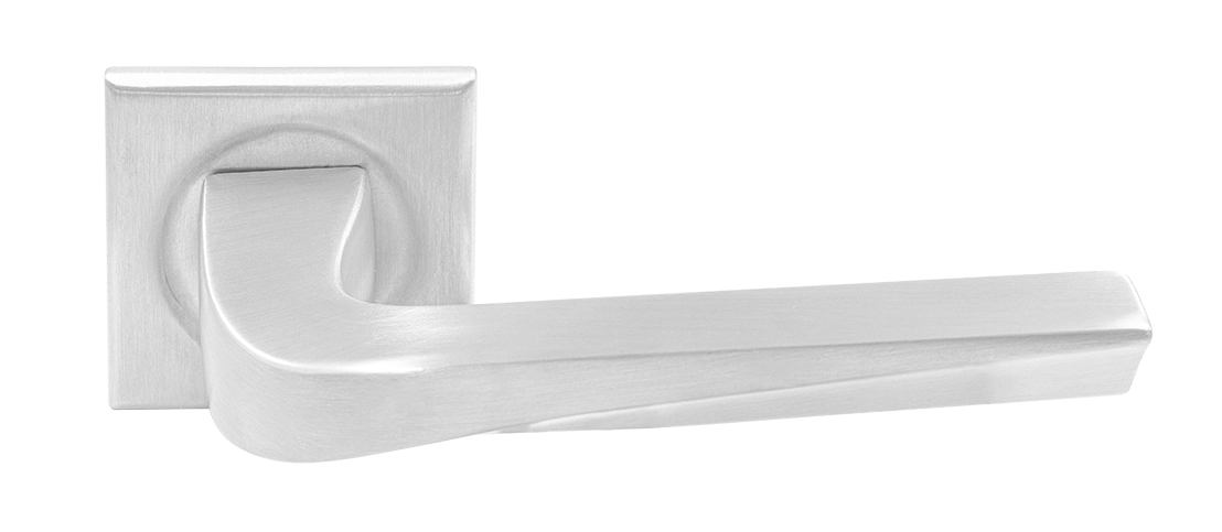 Ручка дверная WD CONCERT HALL S7 WF на квадратной розетке, цвет Зимняя стужа/Winter Frost фото купить Балашиха