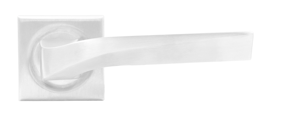 Ручка дверная WD CONCERT HALL S7 WF на квадратной розетке, цвет Зимняя стужа/Winter Frost фото купить в Балашихе