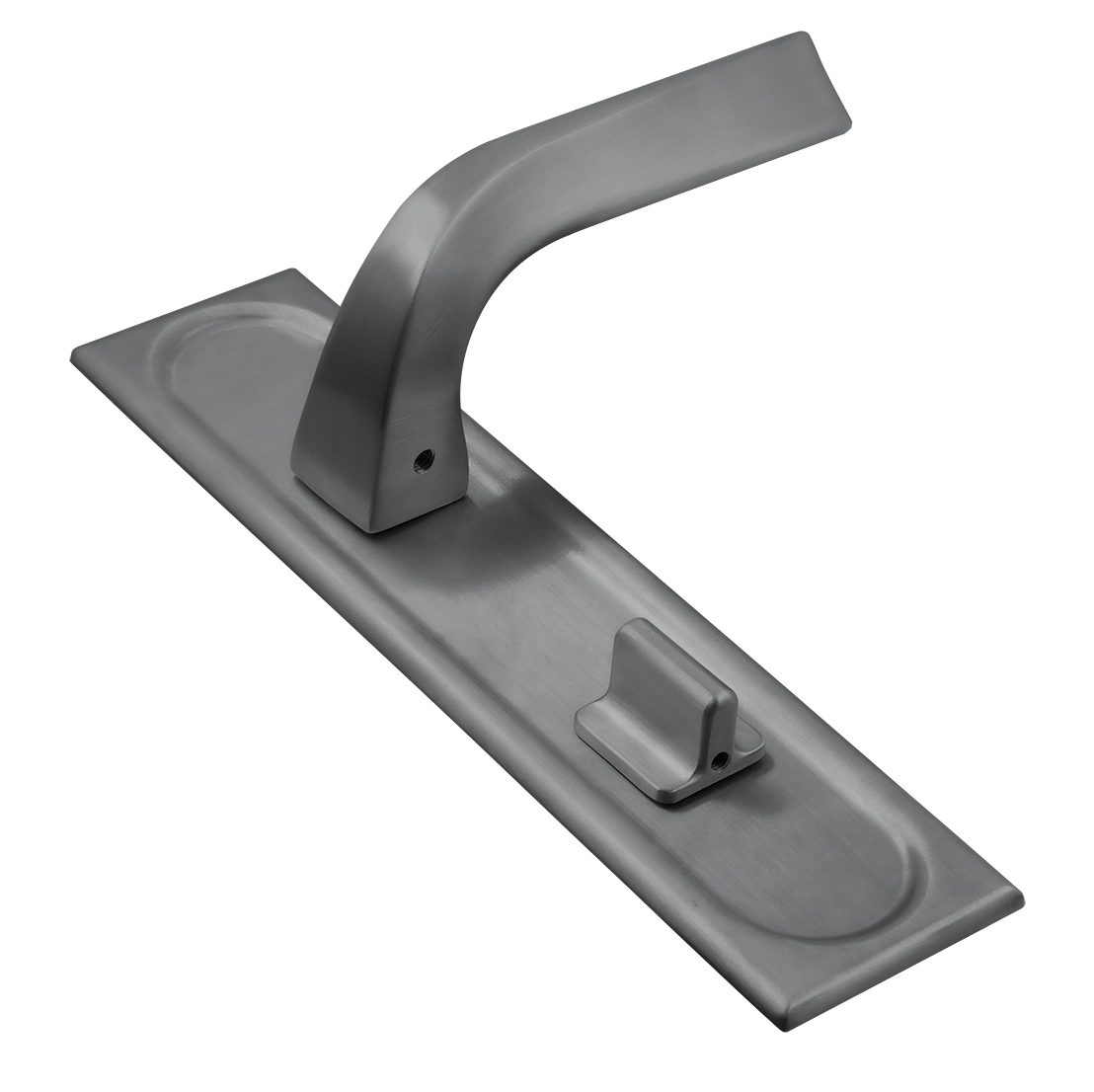 Ручка дверная WD CONCERT HALL PLS SSW на планке, цвет Стокгольмский снегопад/Stockholm Snowfall фото купить Балашиха