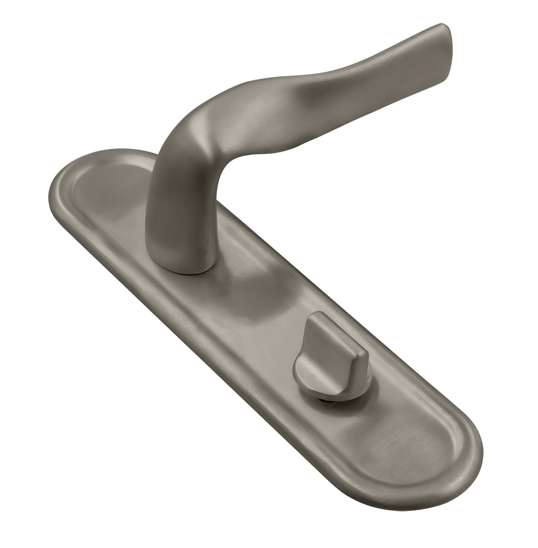 Ручка дверная LVB PLR WC SMI на планке под сантехническую завертку, цвет Весенняя дымка/Spring Mist фото купить Балашиха