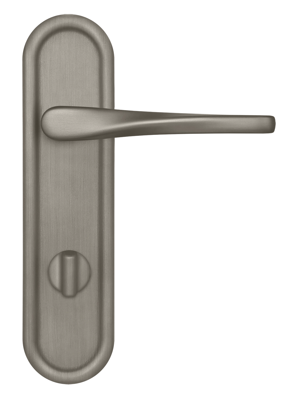 Ручка дверная THE OLYMPICS PLR WC SMI на планке под сантехническую завертку, цвет Весенняя дымка/Spring Mist фото купить в Балашихе