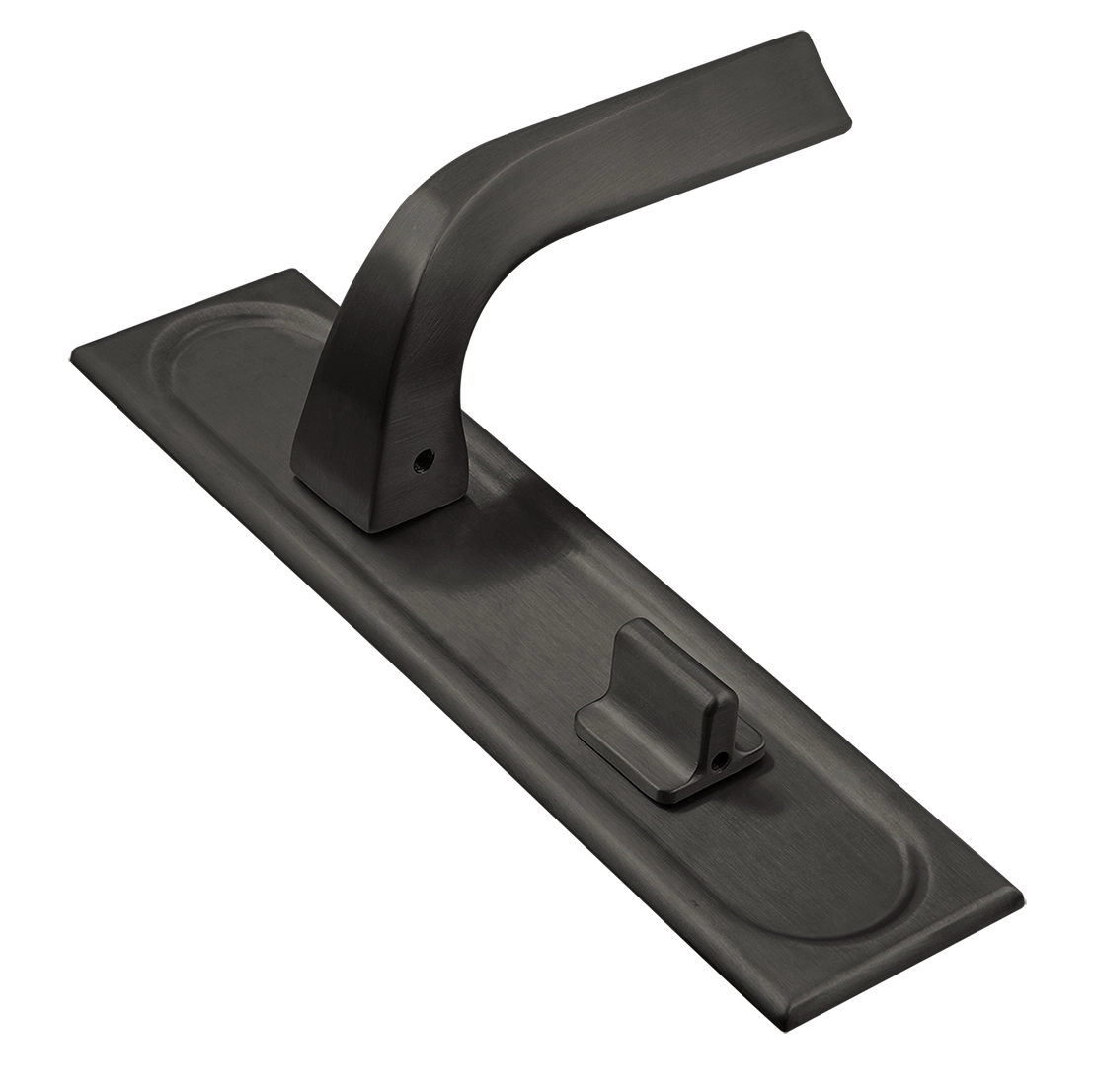 Ручка дверная WD CONCERT HALL PLS WC SST на планке под сантехническую завертку, цвет Летняя гроза/Summer Storm фото купить Балашиха