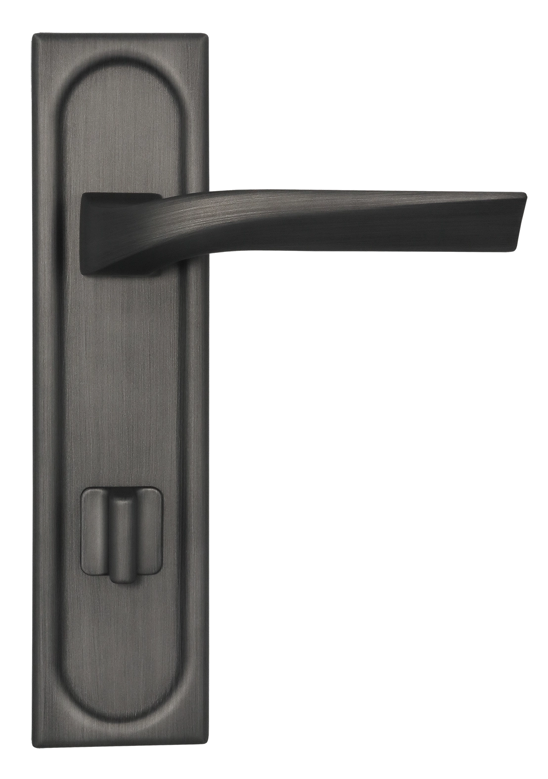 Ручка дверная WD CONCERT HALL PLS WC SST на планке под сантехническую завертку, цвет Летняя гроза/Summer Storm фото купить в Балашихе