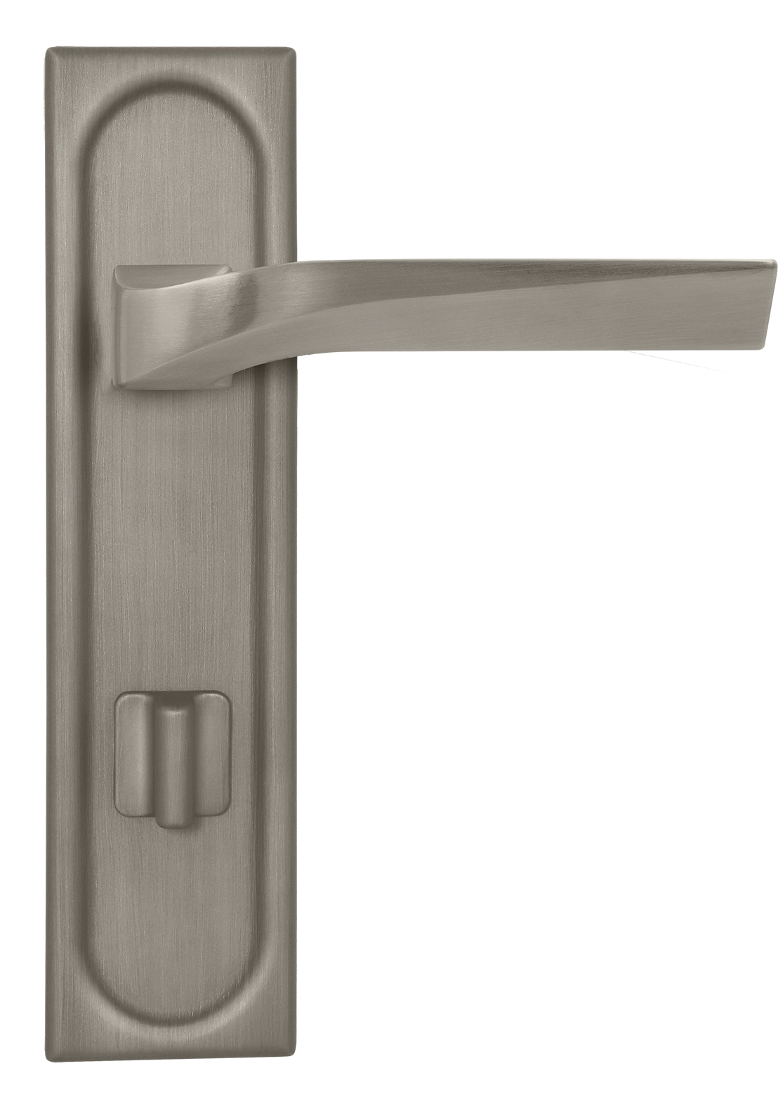 Ручка дверная WD CONCERT HALL PLS WC SMI на планке под сантехническую завертку, цвет Весенняя дымка/Spring Mist фото купить в Балашихе