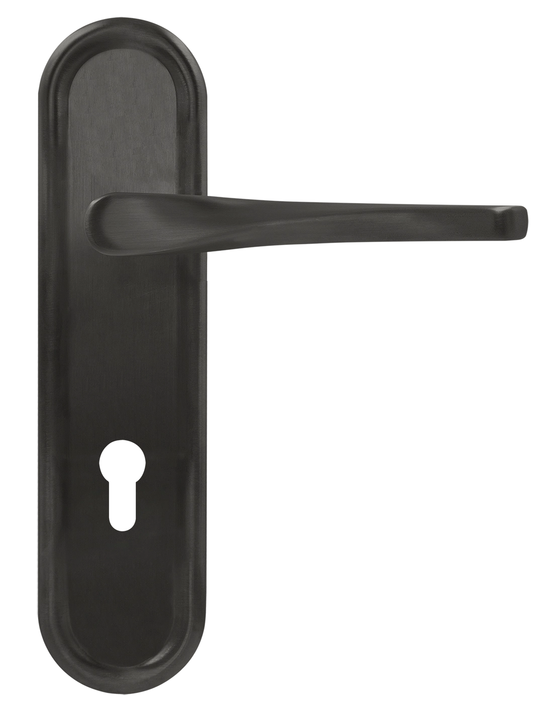 Ручка дверная THE OLYMPICS PLR KH SST на планке под ключевой цилиндр, цвет Летняя гроза/Summer Storm фото купить Балашиха