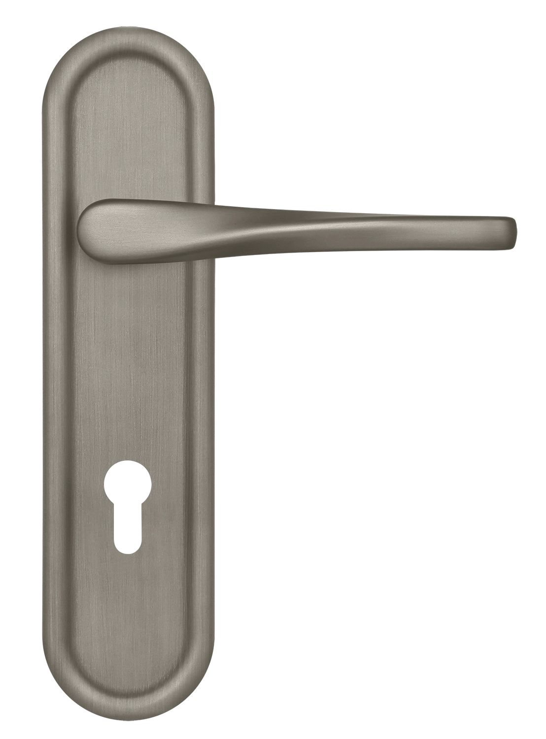 Ручка дверная THE OLYMPICS PLR KH SMI на планке под ключевой цилиндр, цвет Весенняя дымка/Spring Mist фото купить Балашиха