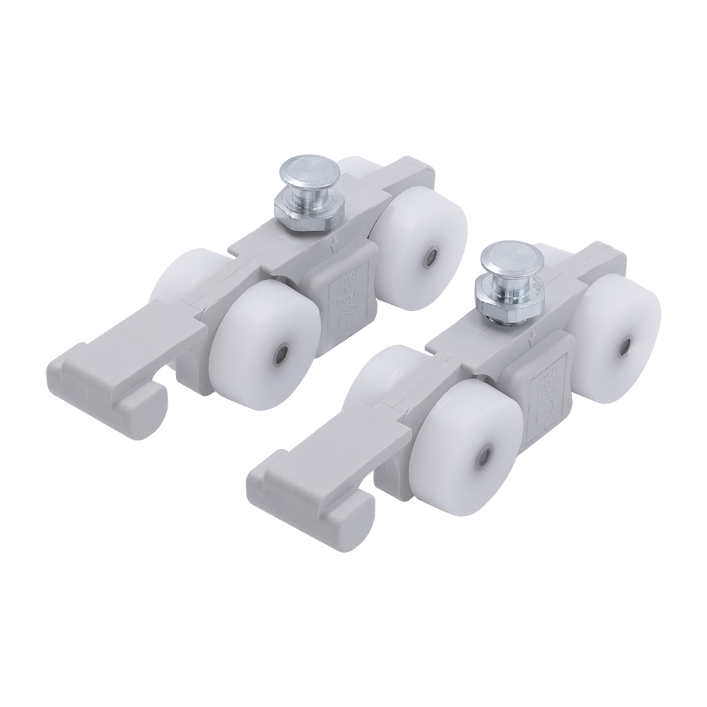 Комплект ролик-стопор SLIDING SET 1-SO 40kg NEW для синхр. открывания, дверь до 40кг фото фурнитура Балашиха
