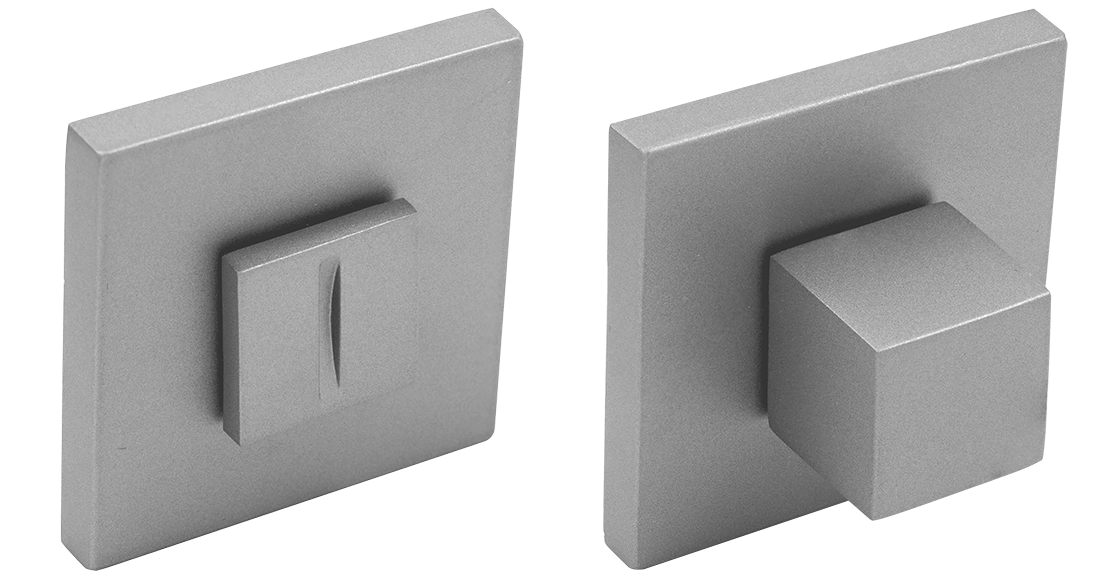 Завертка сантехническая MH-WC-S6 ASC на квадратной розетке 6мм цвет анодированный матовый хром фото купить Балашиха