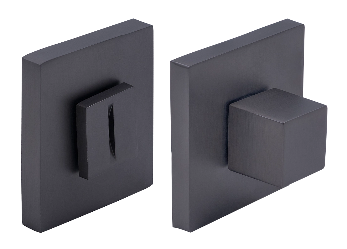 Завертка сантехническая MH-WC-S6 GR на квадратной розетке 6мм цвет графит фото купить Балашиха