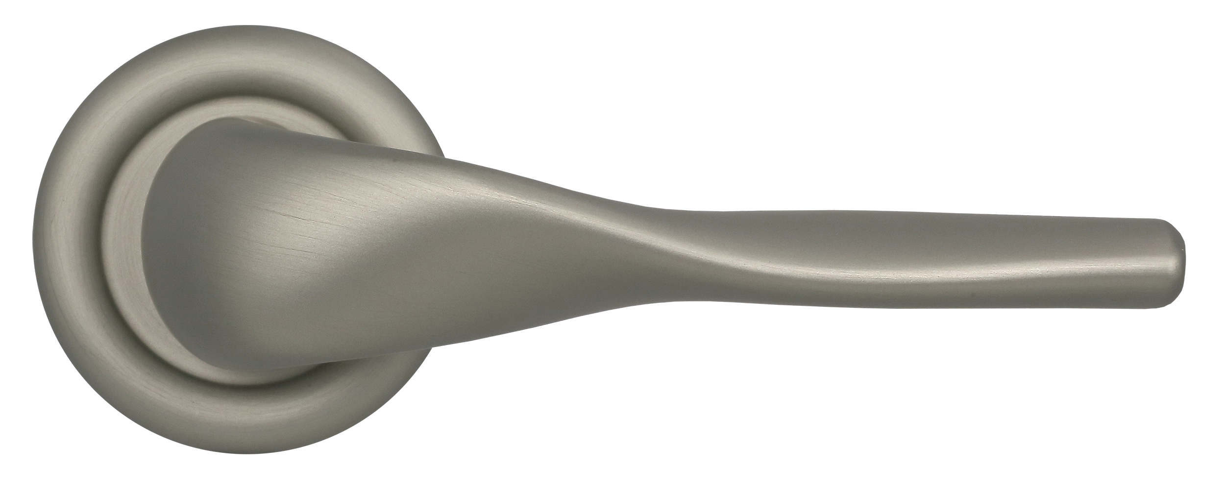 Ручка дверная LVB R7 SMI на круглой розетке, цвет Весенняя дымка/Spring Mist фото купить в Балашихе