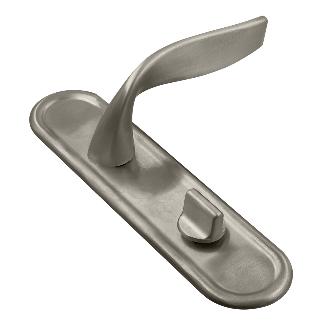 Ручка дверная SKYSCRAPER PLR SMI на планке, цвет Весенняя дымка/Spring Mist фото купить Балашиха