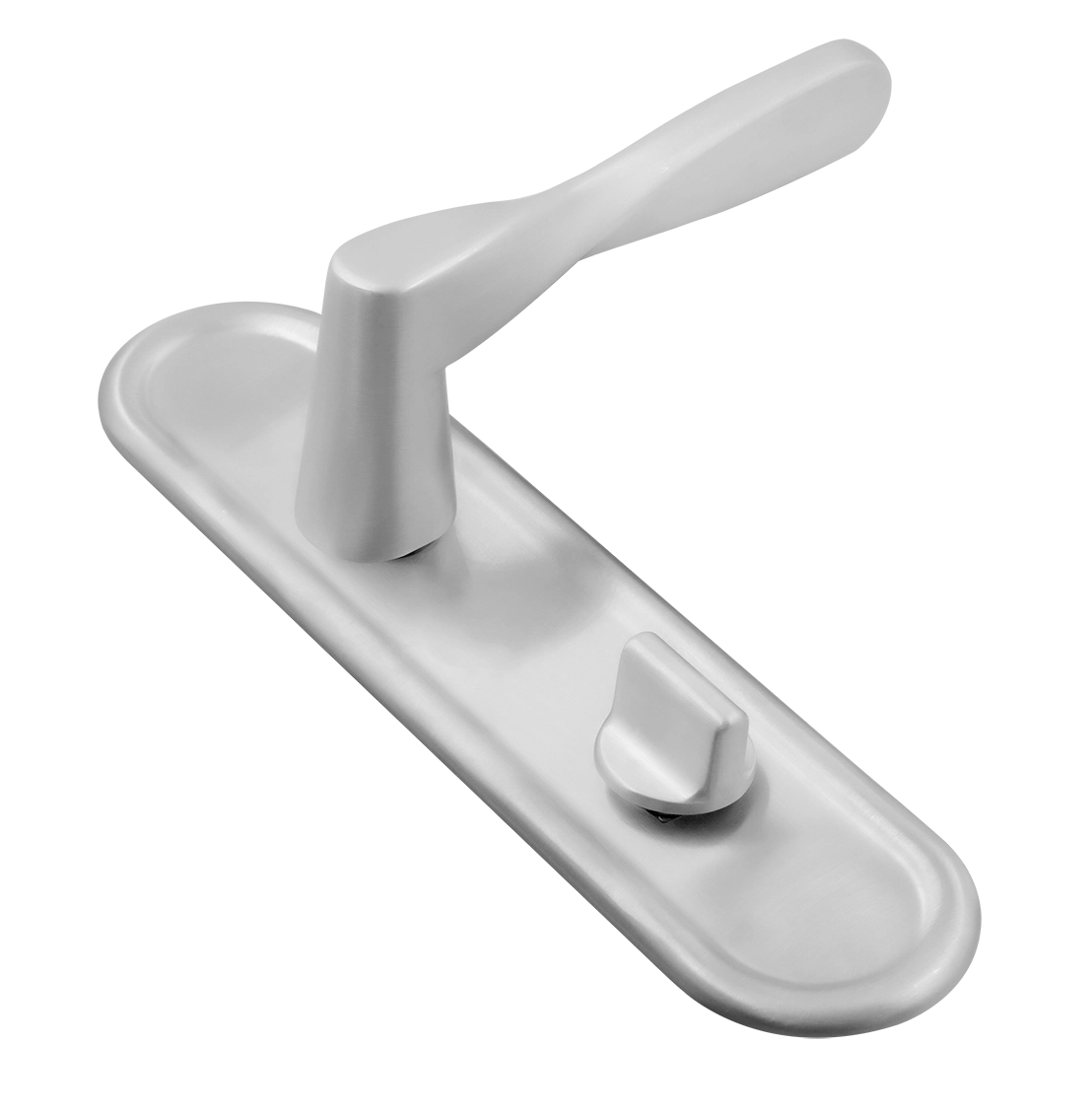 Ручка дверная THE OLYMPICS PLR SSW на планке, цвет Стокгольмский снегопад/Stockholm Snowfall фото купить Балашиха