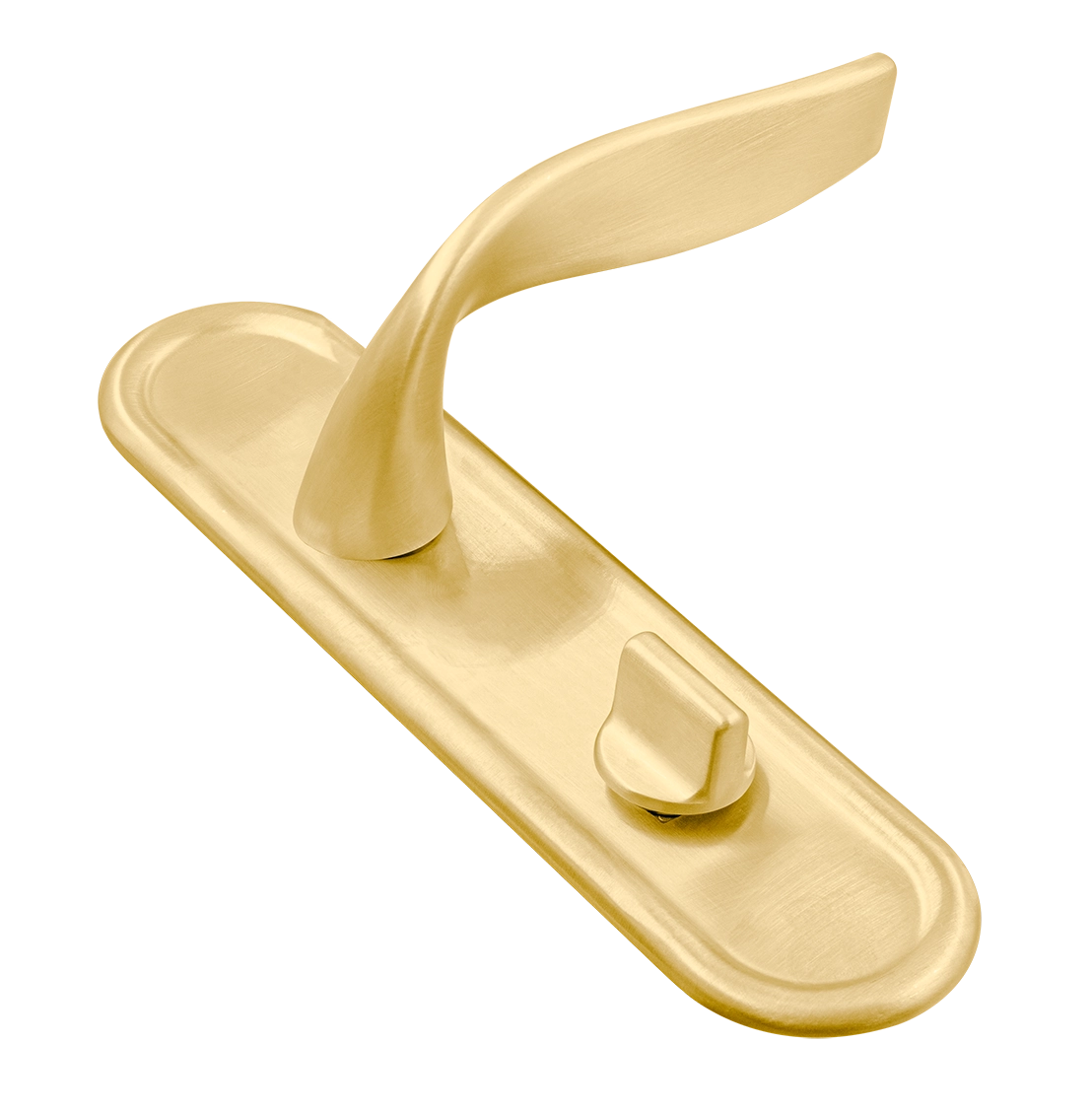 Ручка дверная SKYSCRAPER PLR AH на планке, цвет Осенний мёд/Autumn Honey фото купить Балашиха