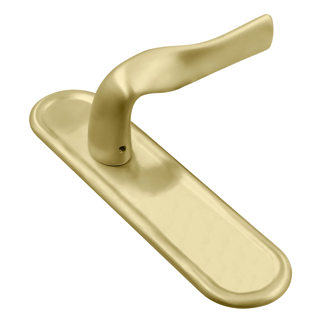 Ручка дверная LVB PLR AH на планке, цвет Осенний мёд/Autumn Honey фото купить Балашиха