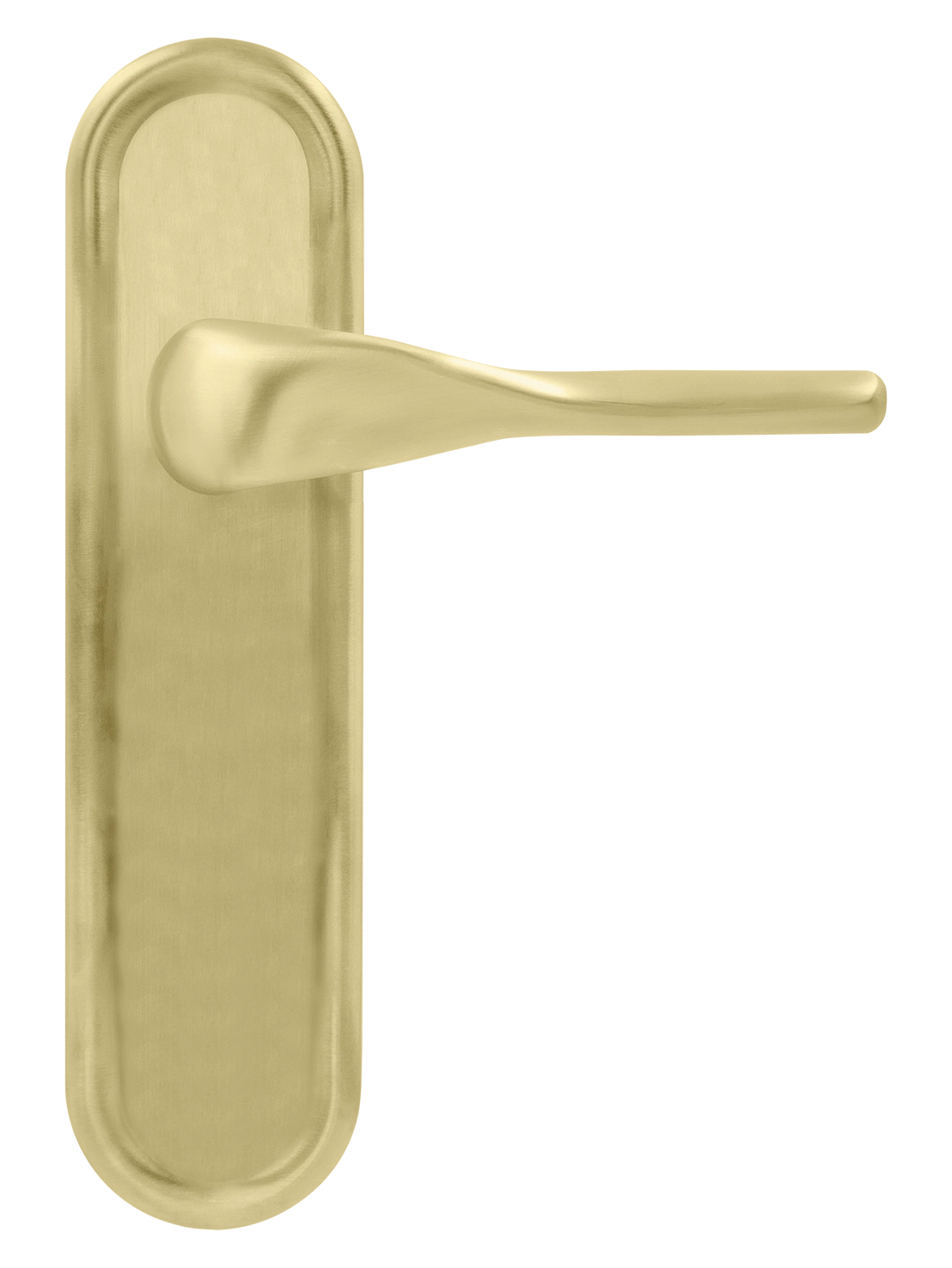 Ручка дверная LVB PLR AH на планке, цвет Осенний мёд/Autumn Honey фото купить в Балашихе