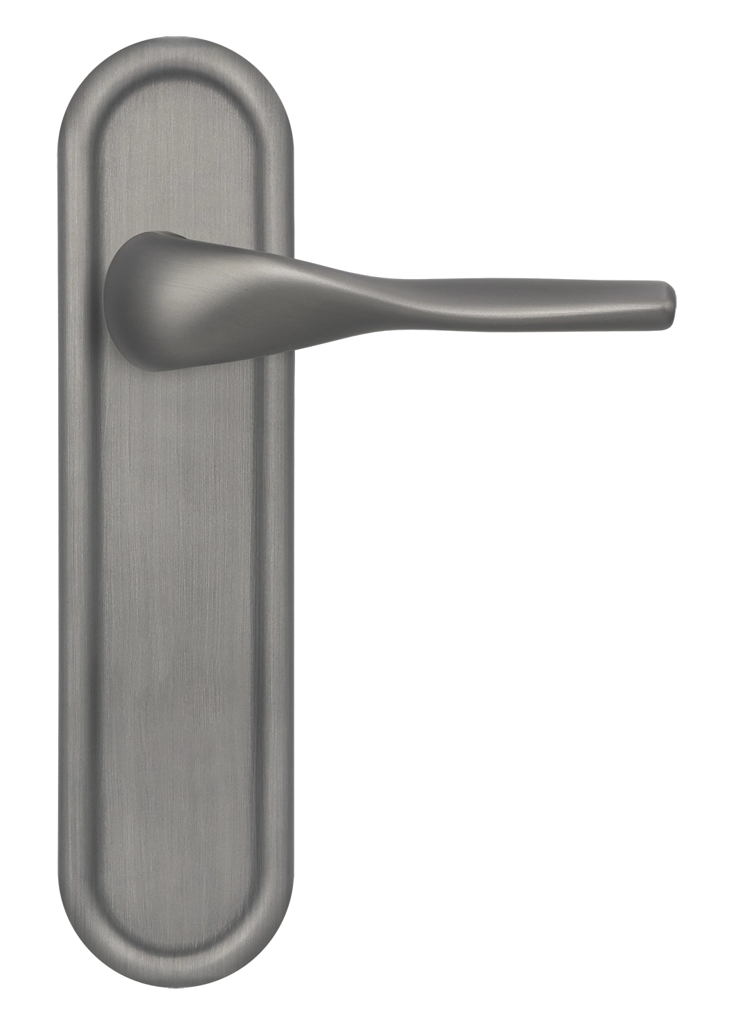 Ручка дверная LVB PLR WF на планке, цвет Зимняя стужа/Winter Frost фото купить в Балашихе