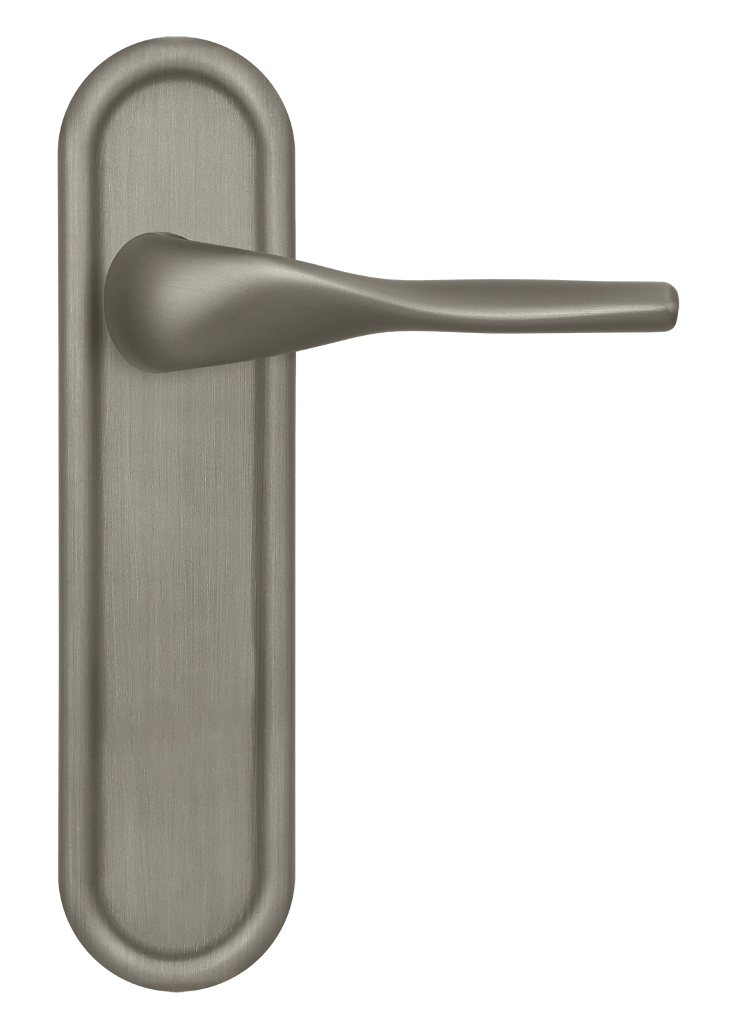 Ручка дверная LVB PLR SMI на планке, цвет Весенняя дымка/Spring Mist фото купить в Балашихе