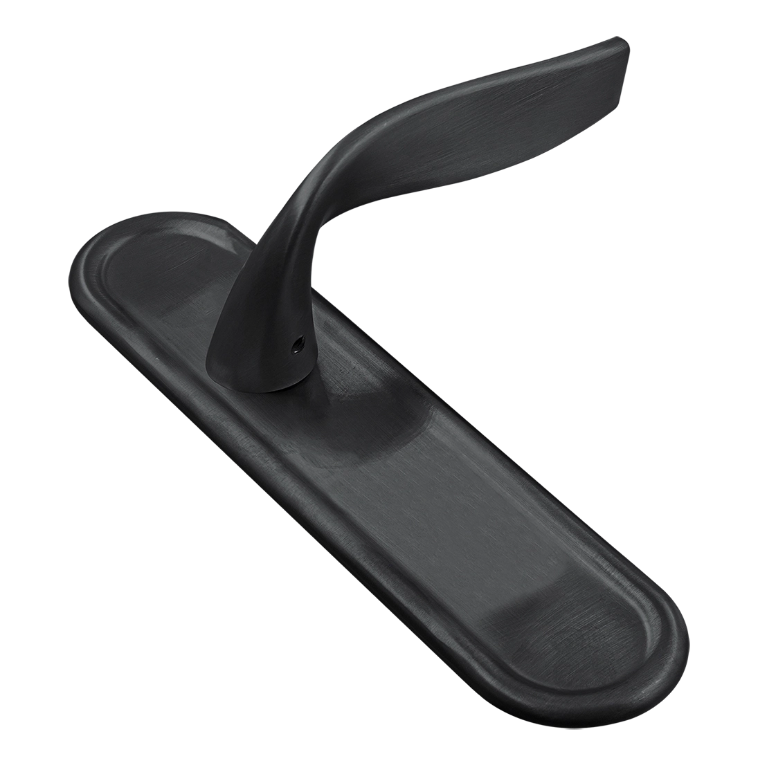 Ручка дверная SKYSCRAPER PLR SST на планке, цвет Летняя гроза/Summer Storm фото купить Балашиха