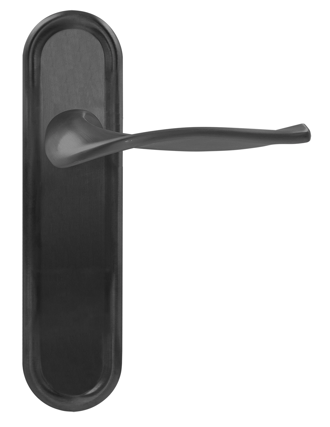 Ручка дверная SKYSCRAPER PLR SST на планке, цвет Летняя гроза/Summer Storm фото купить в Балашихе