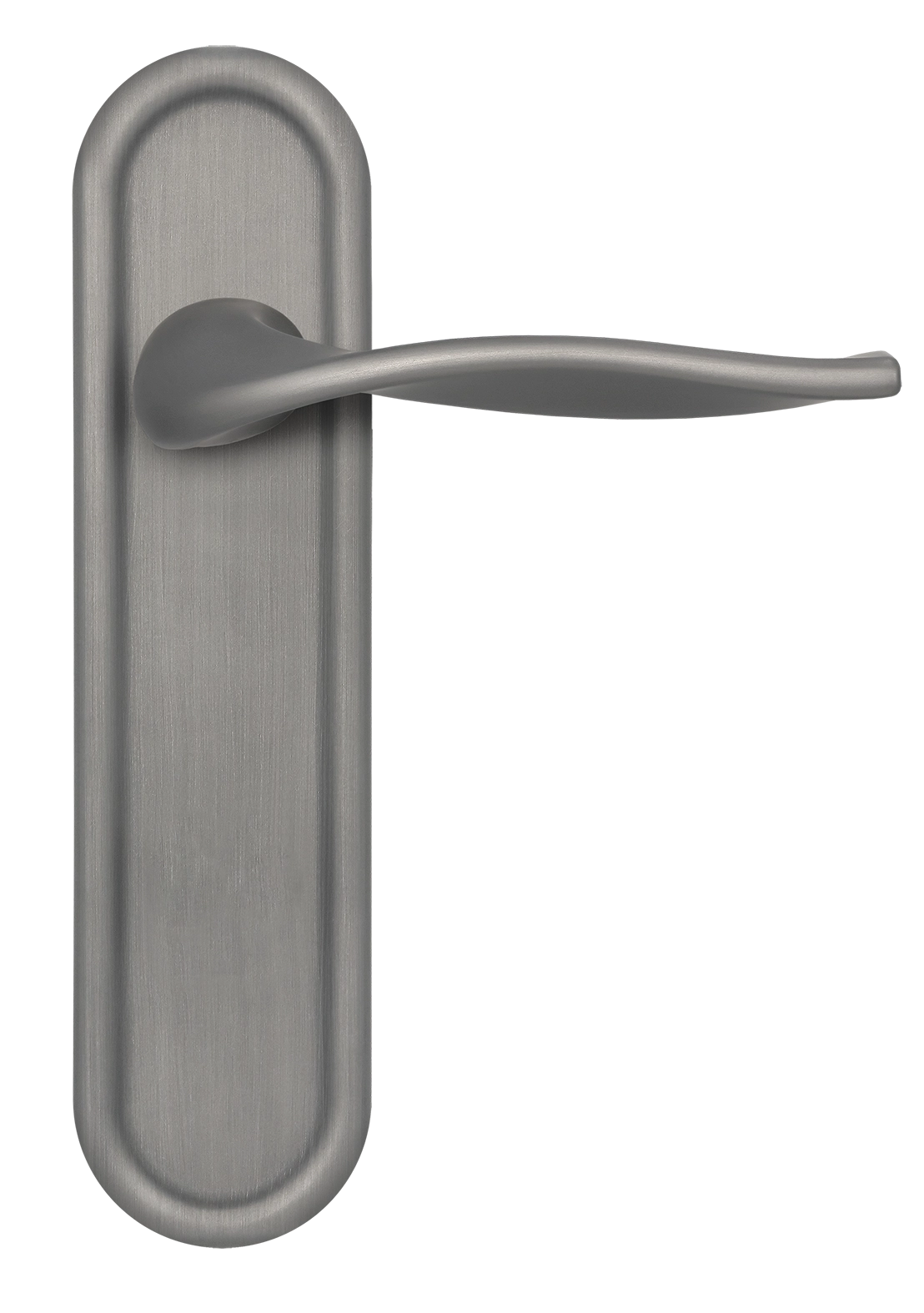 Ручка дверная SKYSCRAPER PLR WF на планке, цвет Зимняя стужа/Winter Frost фото купить в Балашихе