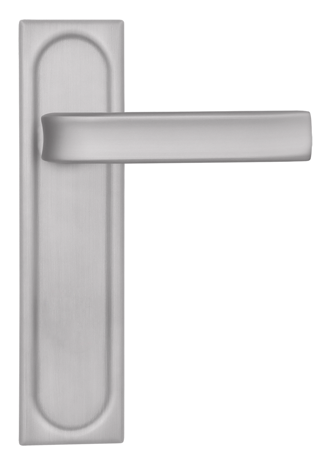 Ручка дверная THE BUS STATION PLS SSW на планке, цвет Стокгольмский снегопад/Stockholm Snowfall фото купить в Балашихе