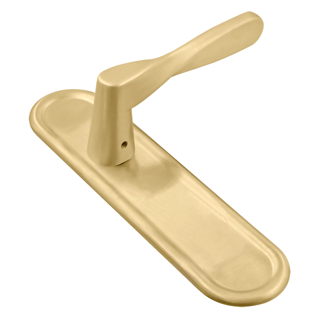 Ручка дверная THE OLYMPICS PLR AH на планке, цвет Осенний мёд/Autumn Honey фото купить Балашиха