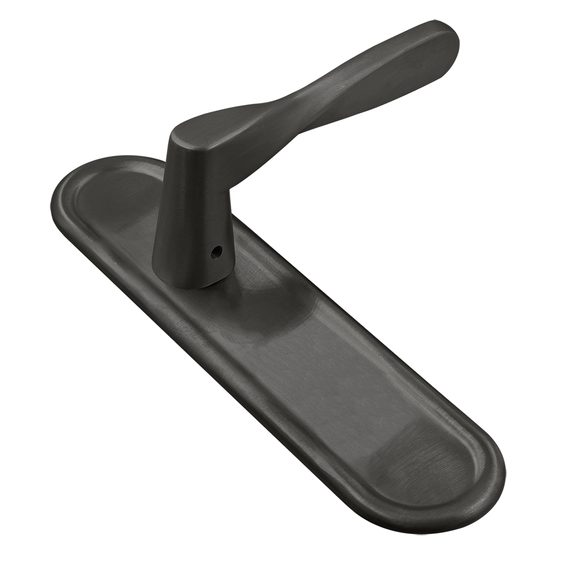 Ручка дверная THE OLYMPICS PLR SST на планке, цвет Летняя гроза/Summer Storm фото купить Балашиха