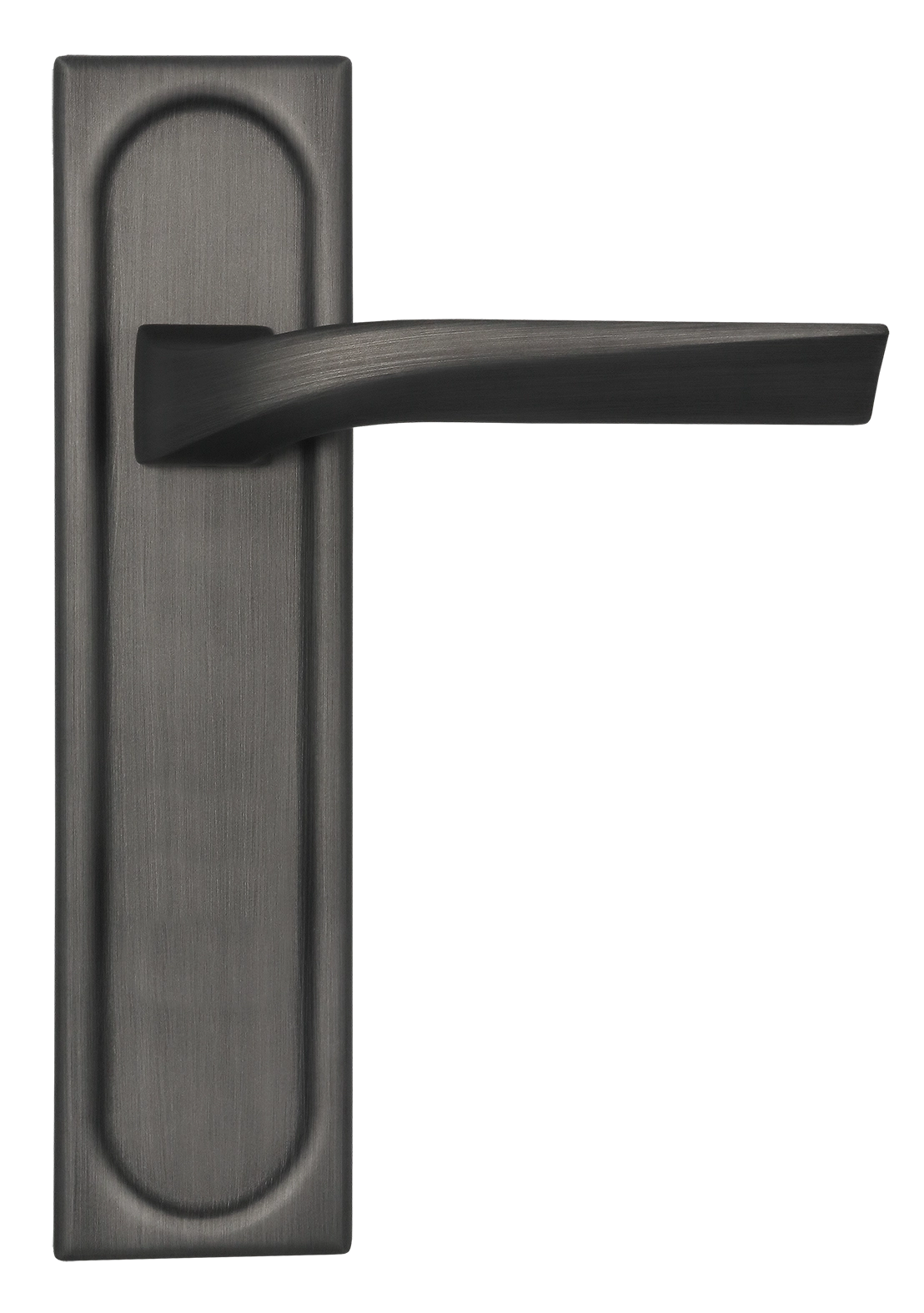 Ручка дверная WD CONCERT HALL PLS SST на планке, цвет Летняя гроза/Summer Storm фото купить в Балашихе